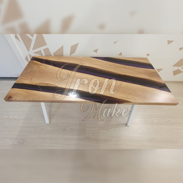 tavolo in legno e resina-ametista2