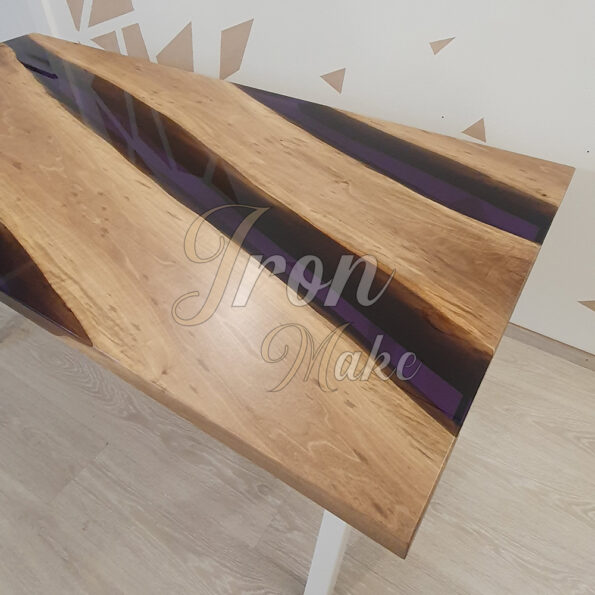 tavolo in legno e resina-ametista4