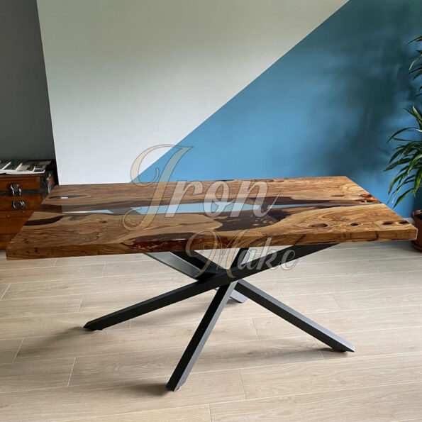 tavolo in legno e resina-shark7