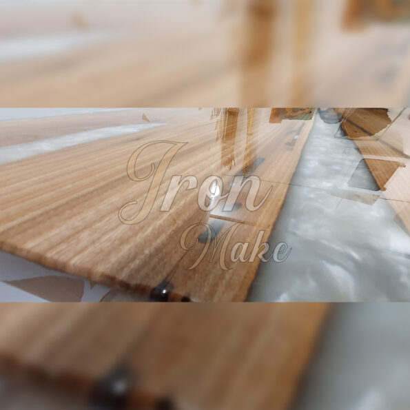 tavolo in legno e resina-shiny8