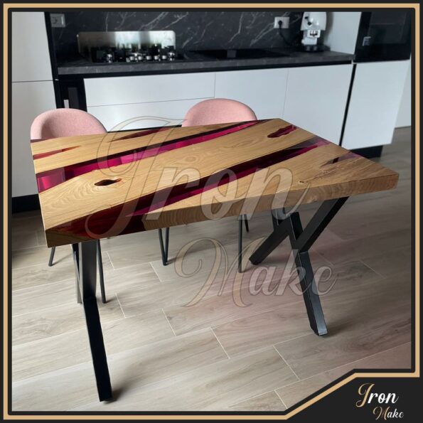tavolo in legno e resina-barbie4